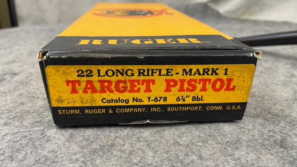 Ruger Mark I Target 6 7/8" barrel LNIB-img-11