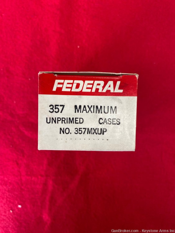Federal Unprimed .357 Maximum Cases-img-2