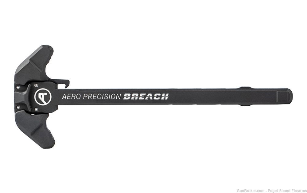 Aero Precision AR15 Breach Charging Handle Small Lever - Black LAYAWAY-img-0