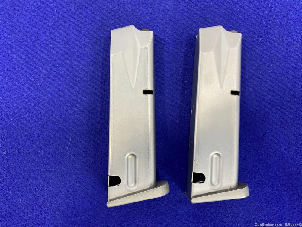 (2) Italian Made Clips Stainless 9 Para * QUALITY PROFICIENCY *-img-6
