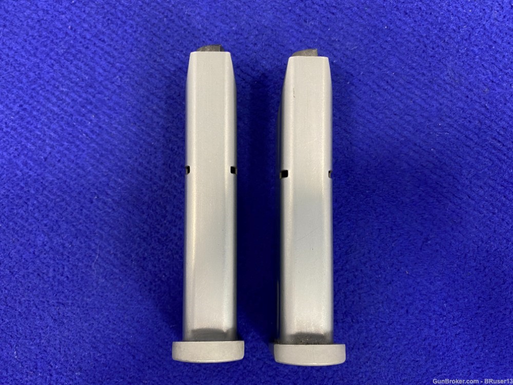 (2) Italian Made Clips Stainless 9 Para * QUALITY PROFICIENCY *-img-2