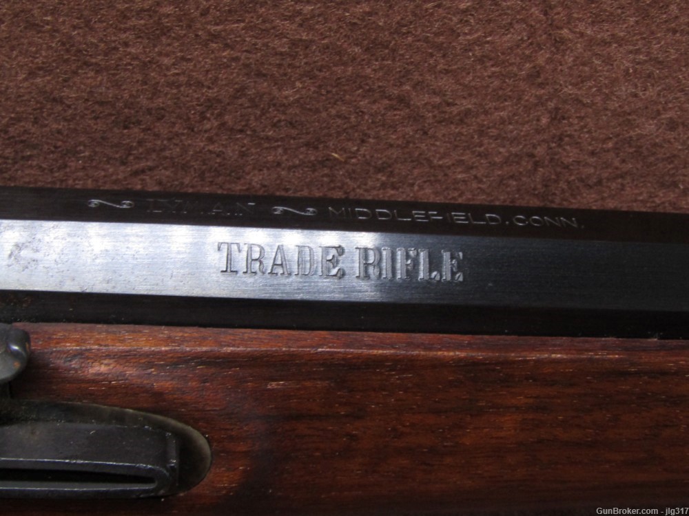 Lyman Trade Rifle 50 Cal Black Powder Flintlock Rifle 28" Octagon-img-7