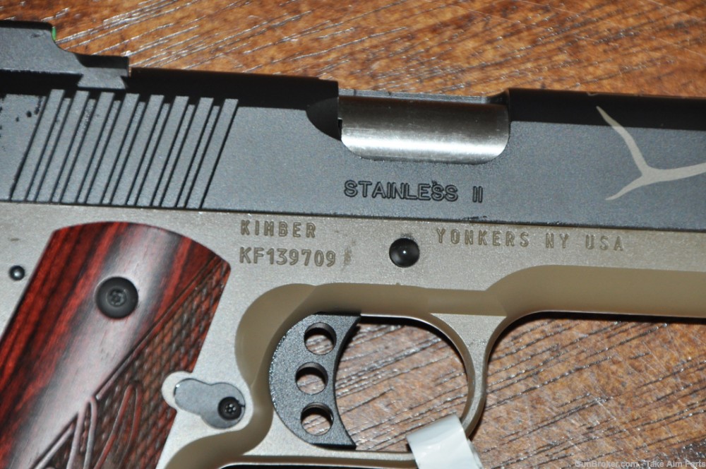 KImber Custom Stainless II RMEF 23 10mm 1911 -img-7