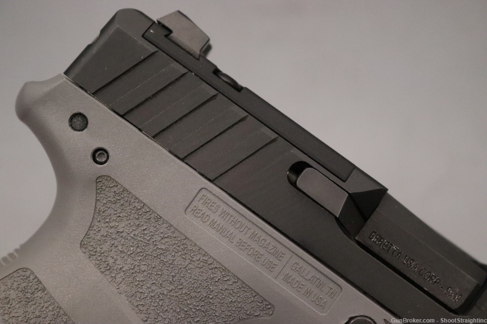 Beretta APX A1 Carry 9mm 3" - Black & Grey - Optic Ready - -img-3