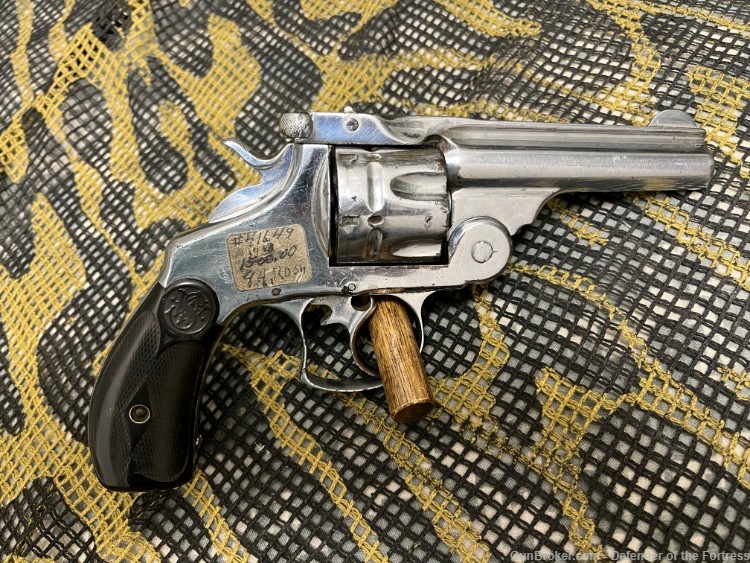 S&W .44 DOUBLE ACTION FIRST MODEL REVOLVER-img-0
