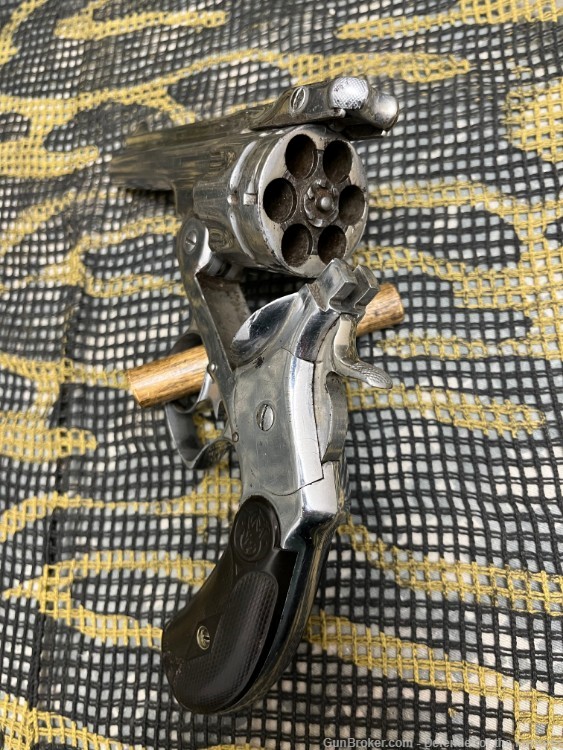 S&W .44 DOUBLE ACTION FIRST MODEL REVOLVER-img-7