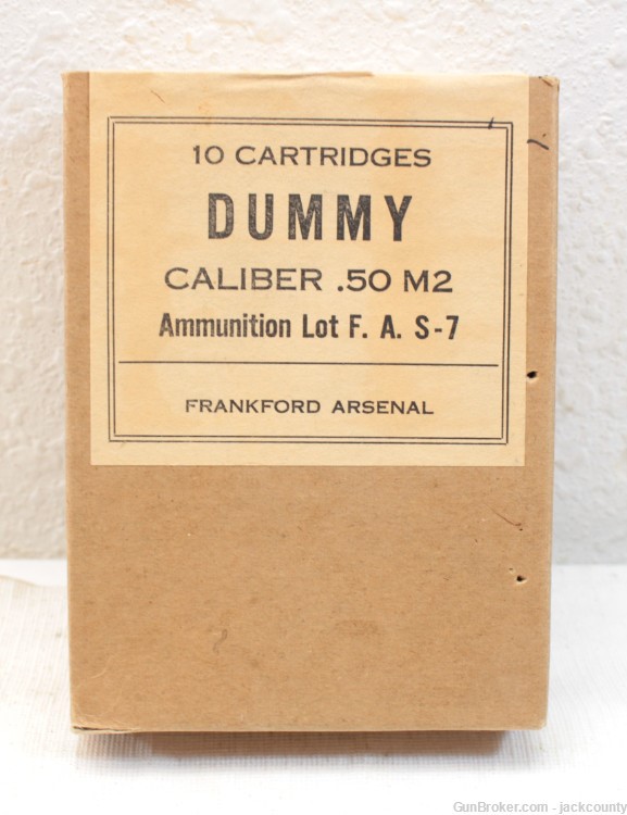 .50 Caliber BMG Dummy Box of 10-img-0