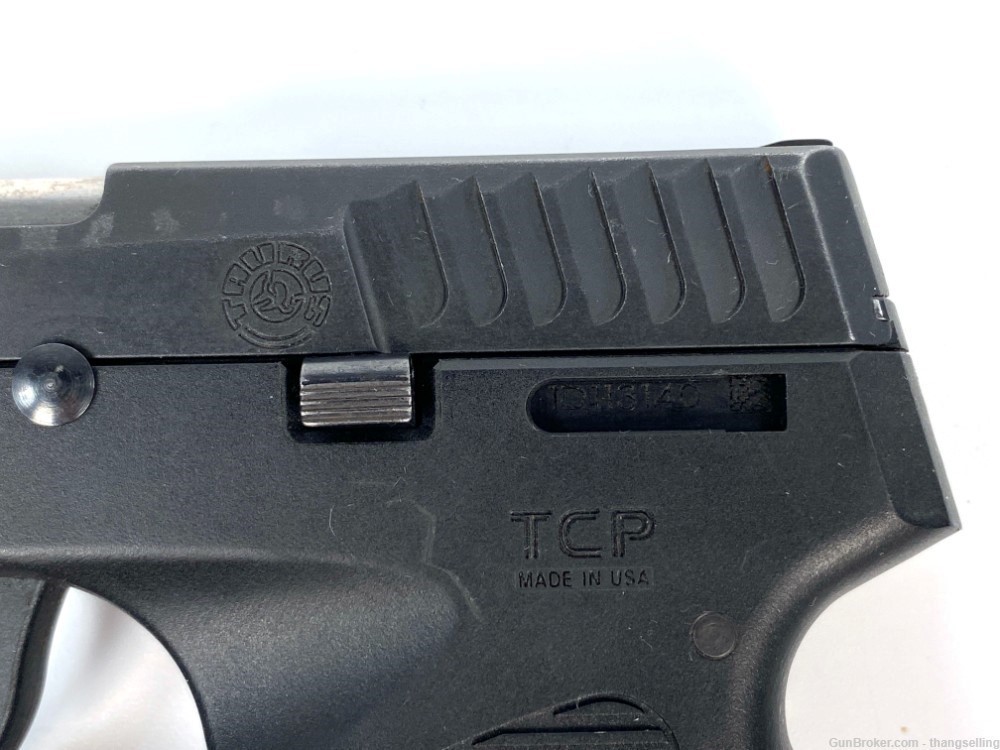 Used Taurus TCP .380 ACP Auto PT 738 Concealed Carry Pocket Pistol-img-5