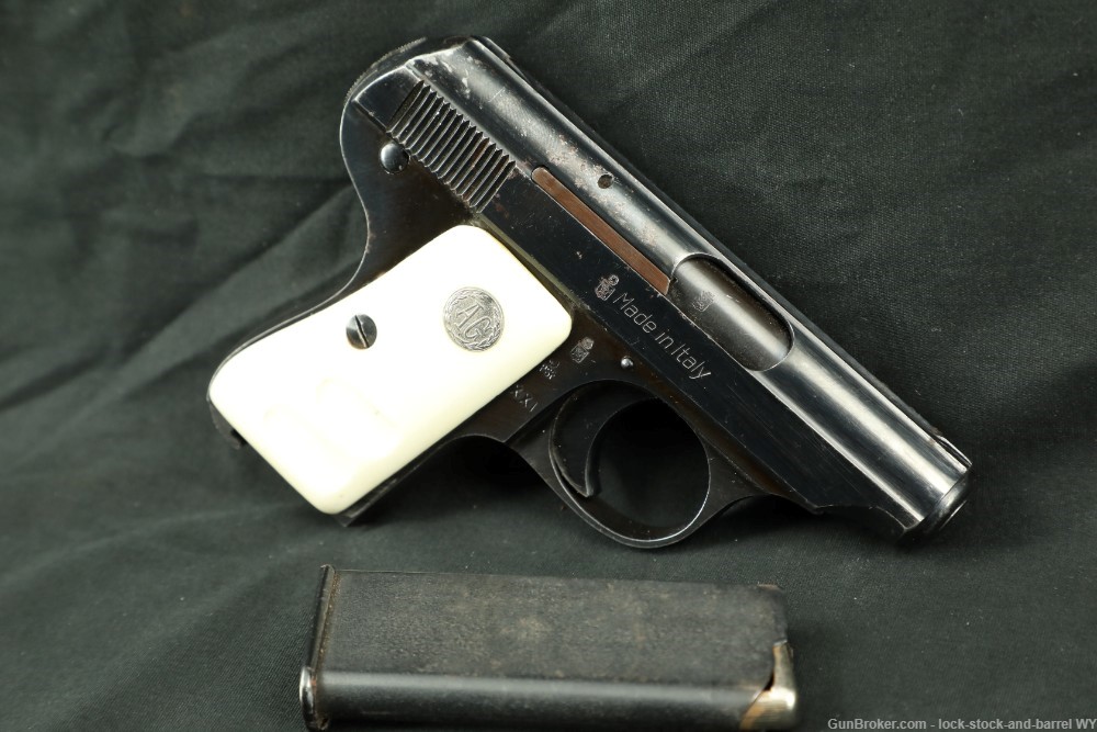 Galesi Brescia Vest Pocket .25 ACP 6.35mm Semi-Auto Pistol, 1965 C&R-img-2