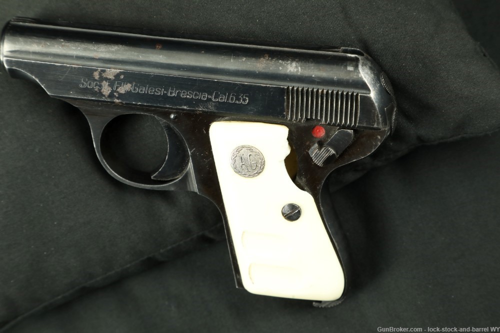 Galesi Brescia Vest Pocket .25 ACP 6.35mm Semi-Auto Pistol, 1965 C&R-img-15