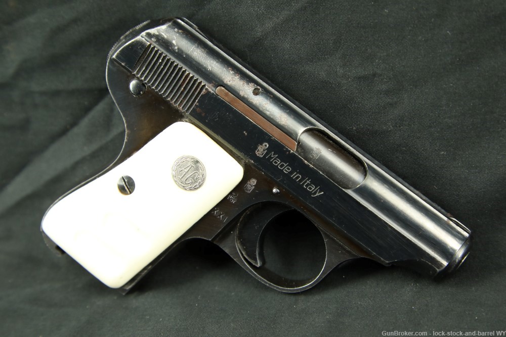 Galesi Brescia Vest Pocket .25 ACP 6.35mm Semi-Auto Pistol, 1965 C&R-img-3