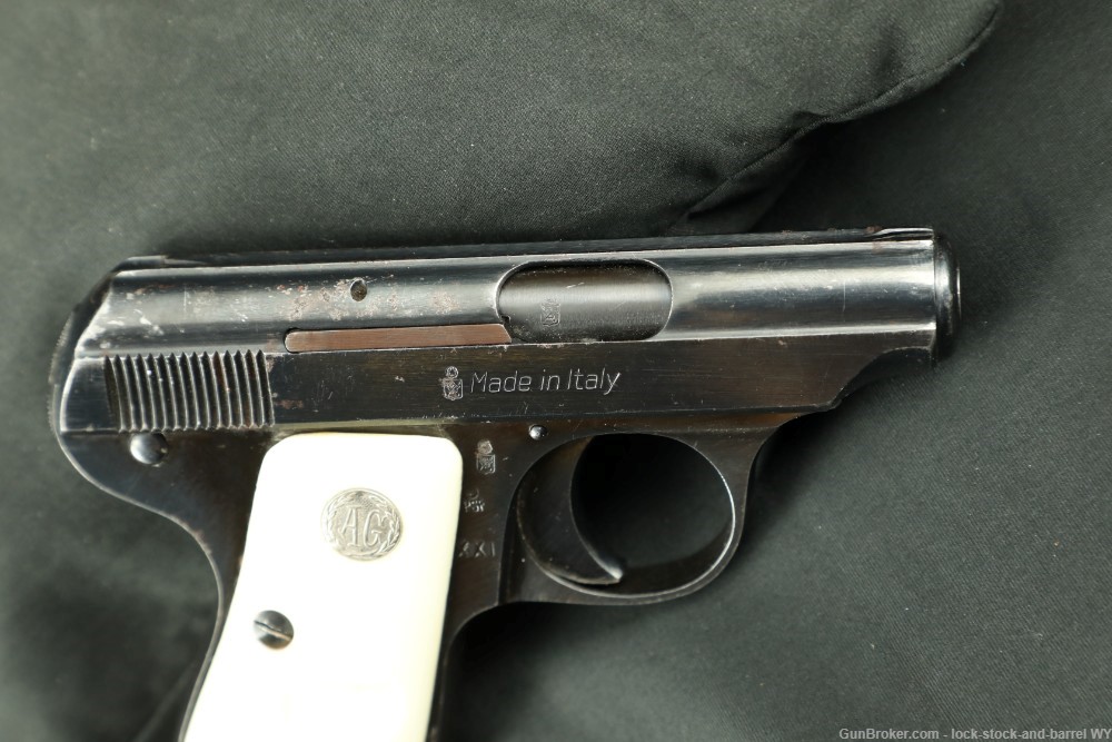 Galesi Brescia Vest Pocket .25 ACP 6.35mm Semi-Auto Pistol, 1965 C&R-img-11