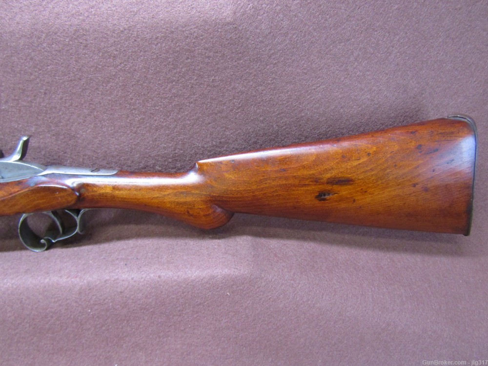Antique Belgian Flobert 6 mm (?) Single Shot Rolling Block Rifle-img-14