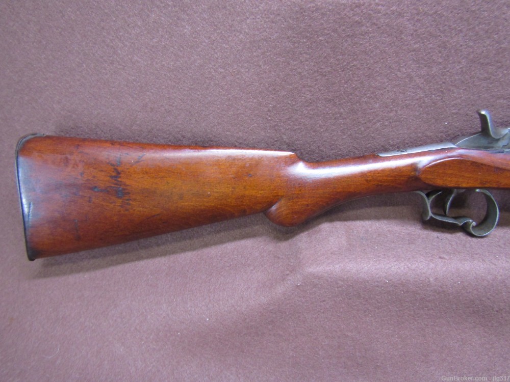 Antique Belgian Flobert 6 mm (?) Single Shot Rolling Block Rifle-img-1