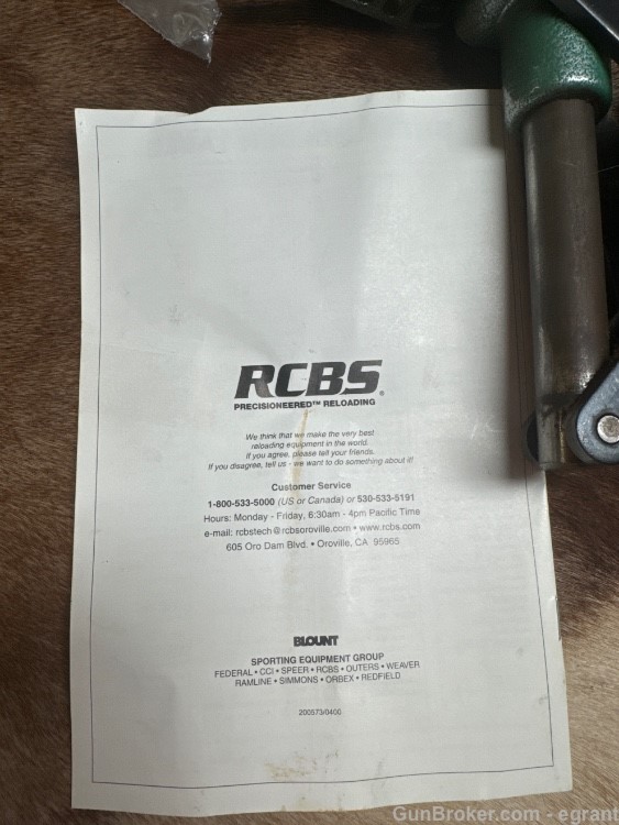 RCBS  Partner Press #87418 -img-6