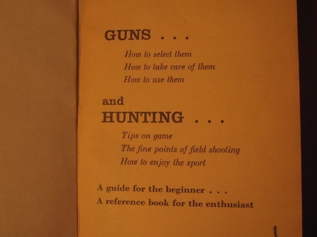 Guns & Hunting 1955 Book Dell D155 Sports Afield-img-1