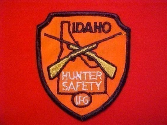 Idaho Hunter Fish Game Patch IFG Hunt Safety Rifle-img-0