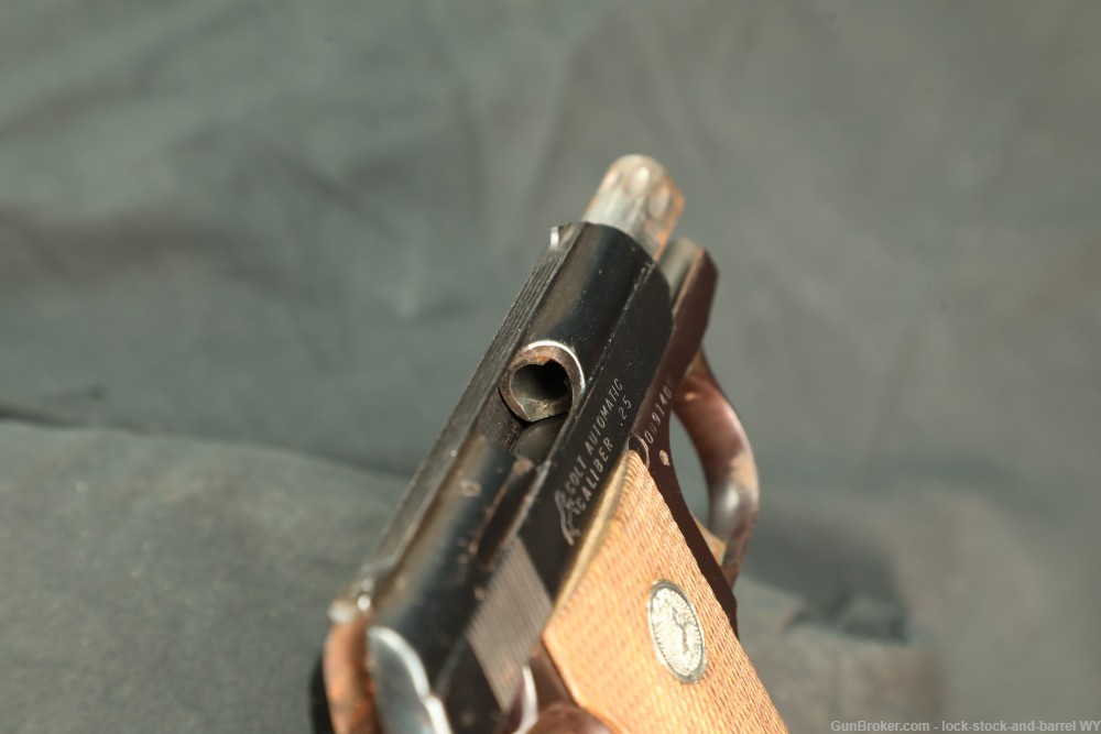 Colt Automatic .25 ACP Semi-Auto Pocket Pistol W/ Mag 1973 C&R Vintage Rare-img-9