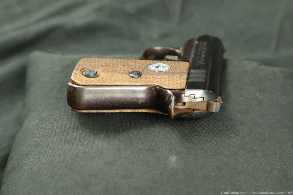 Colt Automatic .25 ACP Semi-Auto Pocket Pistol W/ Mag 1973 C&R Vintage Rare-img-7