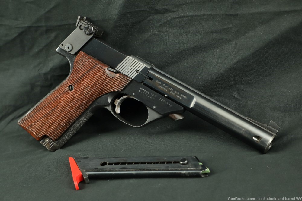 High Standard 106 Military Supermatic Citation .22 LR Semi-Auto Pistol, C&R-img-2