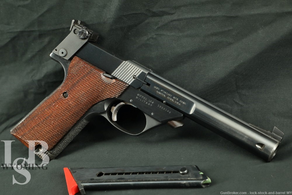 High Standard 106 Military Supermatic Citation .22 LR Semi-Auto Pistol, C&R-img-0