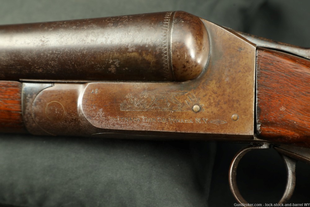 Ithaca Flues Double Barrel Shotgun 12GA SXS Side By Side MFD 1910-img-26