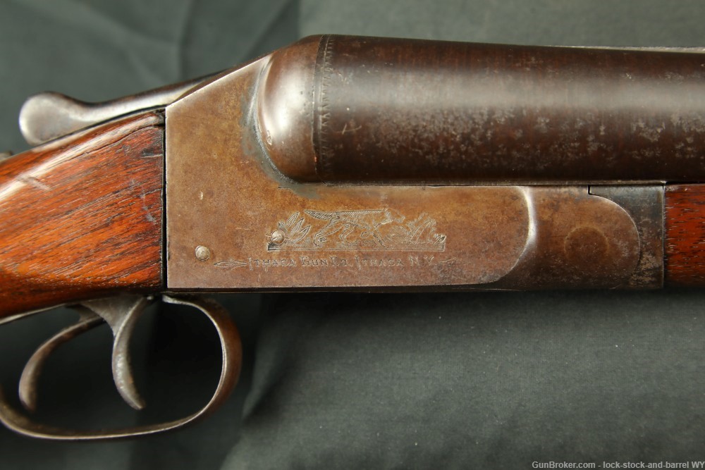 Ithaca Flues Double Barrel Shotgun 12GA SXS Side By Side MFD 1910-img-27