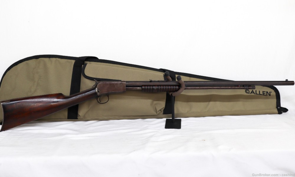 1925 Winchester Model 1890 .22WRF 24” Octagon Pump Action Rifle - Walnut-img-0