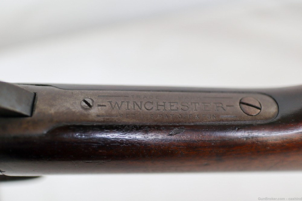 1925 Winchester Model 1890 .22WRF 24” Octagon Pump Action Rifle - Walnut-img-14