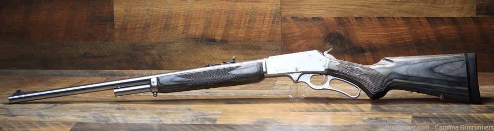 Stainless Marlin Model 1895 XLR .45-70 Lever Action rifle 24" BBL -img-18