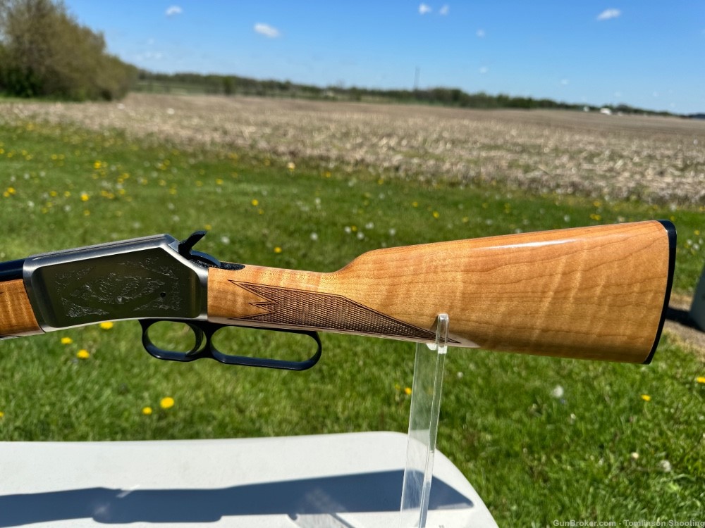 Browning BL-22 with a maple stock -img-4