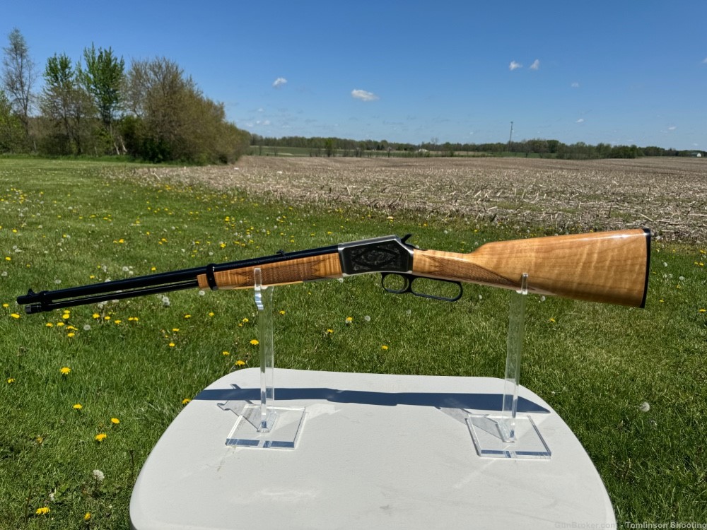 Browning BL-22 with a maple stock -img-3