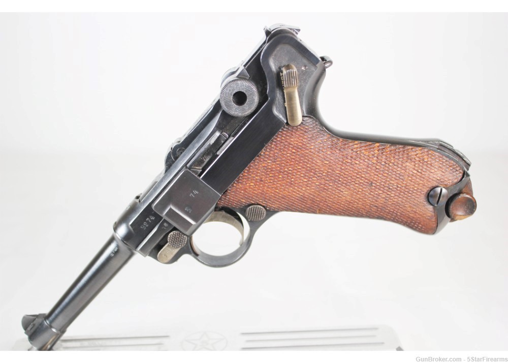 WWI 1918 ERFURT P08 9MM LUGER all Matching Numbers Layaway Available!-img-1