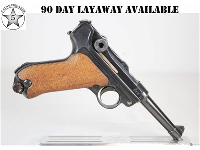 WWI 1918 ERFURT P08 9MM LUGER all Matching Numbers Layaway Available!