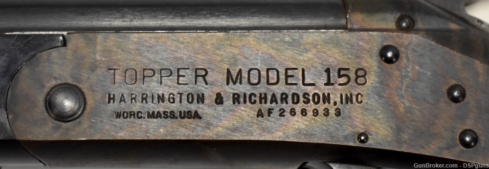 H&R Topper Model 158 .410 Gauge Single Shot 28" Full Choke - Circa 1969-img-1