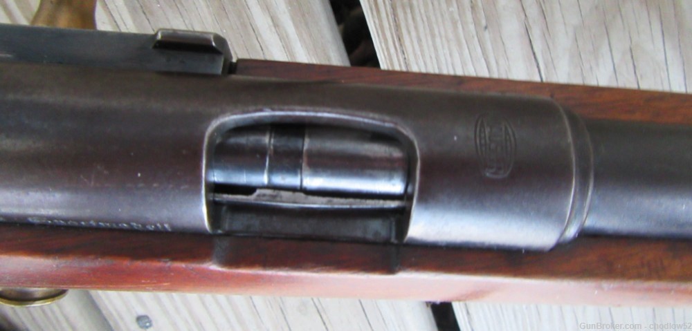  Rare WW11 DSM Mauser HJ Unit Tagged Training Rifle & HJ Shoulder Board-img-9