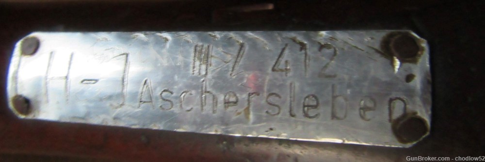  Rare WW11 DSM Mauser HJ Unit Tagged Training Rifle & HJ Shoulder Board-img-18