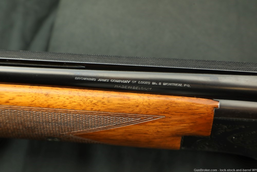 Belgium Browning Superposed Field Grade 12GA 30” O/U Shotgun C&R MFD 1966-img-28