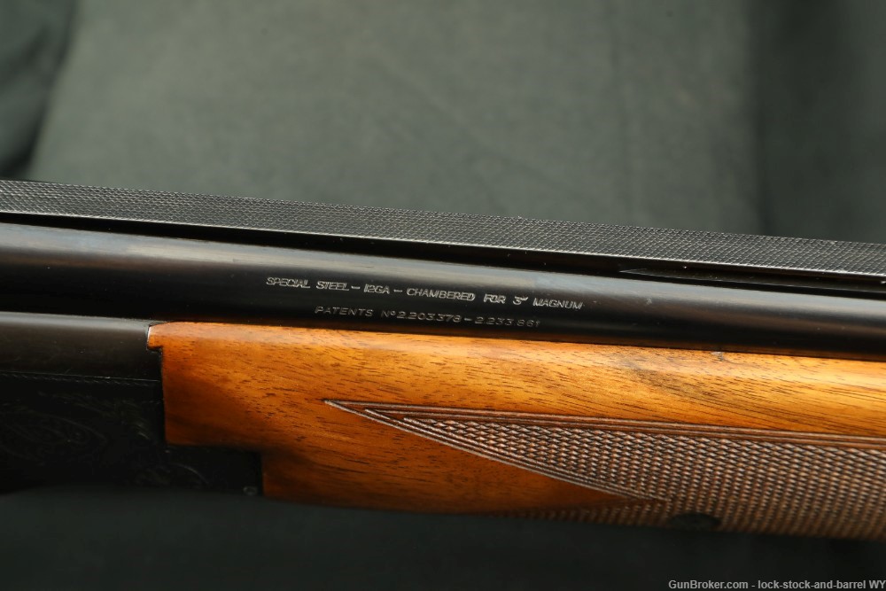 Belgium Browning Superposed Field Grade 12GA 30” O/U Shotgun C&R MFD 1966-img-25