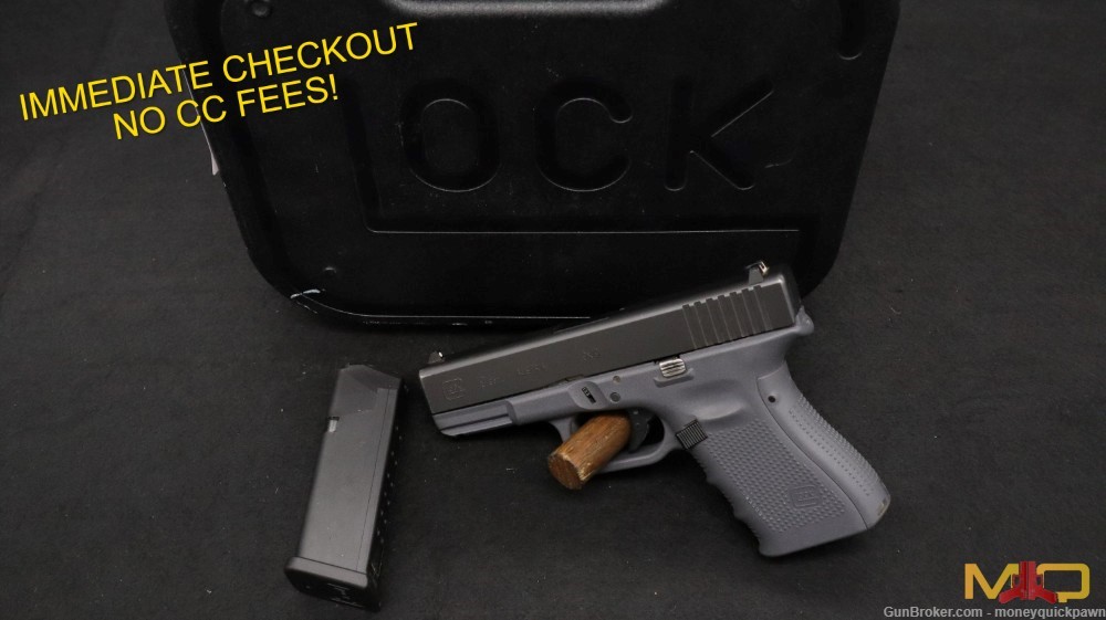 Glock G19 Gen4 9mm Very Good Condition In Case Penny Start!-img-0