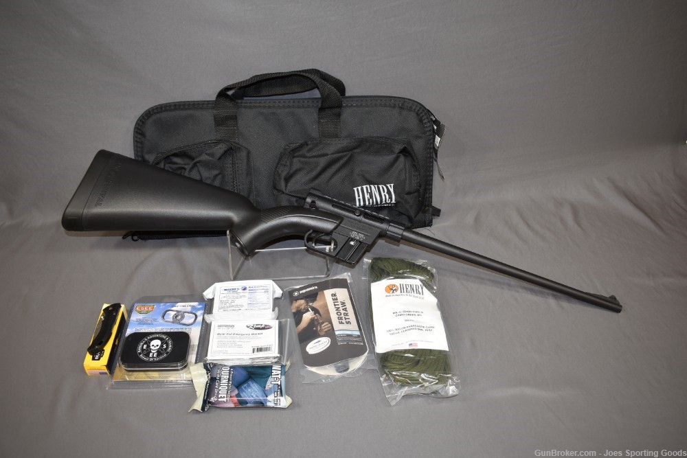 NiB - Henry AR7 Survival - .22LR Semi-Auto Rifle w/ Survival Kit & Case-img-0