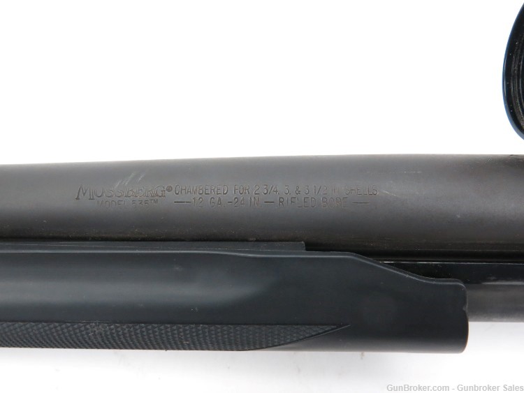 Mossberg 535 12GA Rifled 24" Pump-Action Shotgun w/ Scope & Sling-img-6