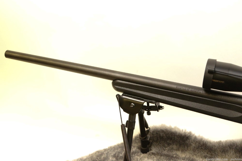 Savage M-25 17 Hornet 22" barrel bolt action rifle - bipod Nikon BDC Scope-img-3