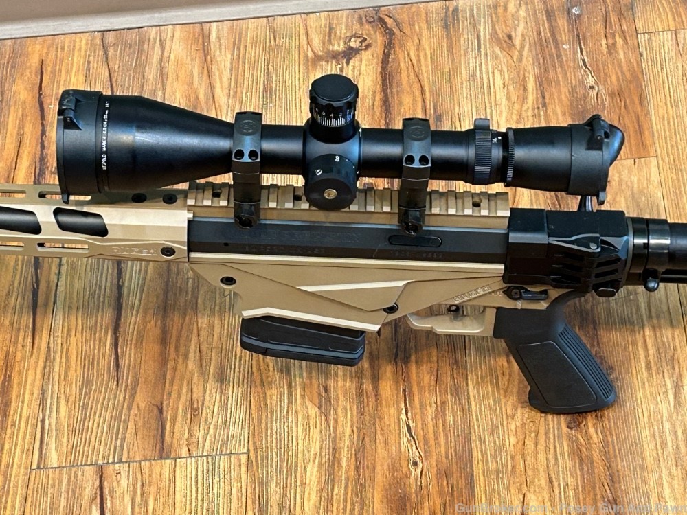 Like New Ruger Precision 6.5 Creedmore FDE 24 18046 W Leupold Scope-img-20