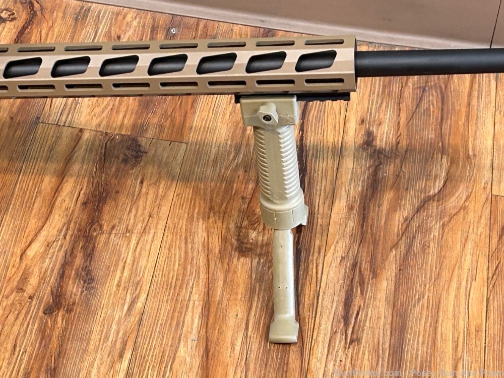 Like New Ruger Precision 6.5 Creedmore FDE 24 18046 W Leupold Scope-img-6