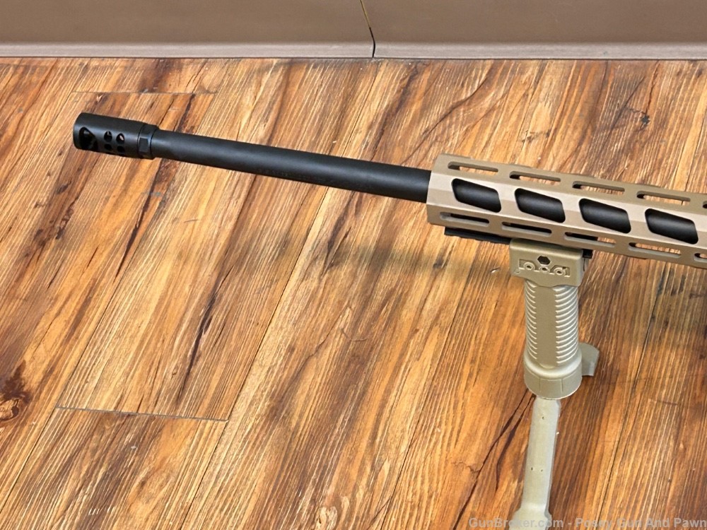 Like New Ruger Precision 6.5 Creedmore FDE 24 18046 W Leupold Scope-img-23