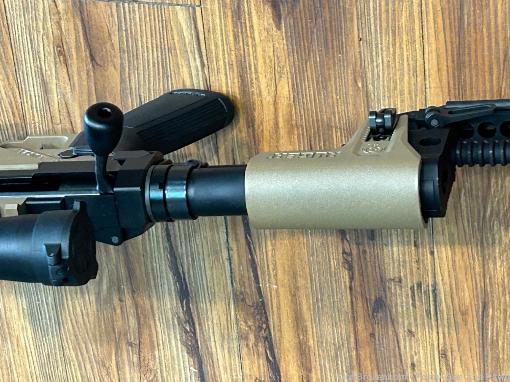 Like New Ruger Precision 6.5 Creedmore FDE 24 18046 W Leupold Scope-img-9
