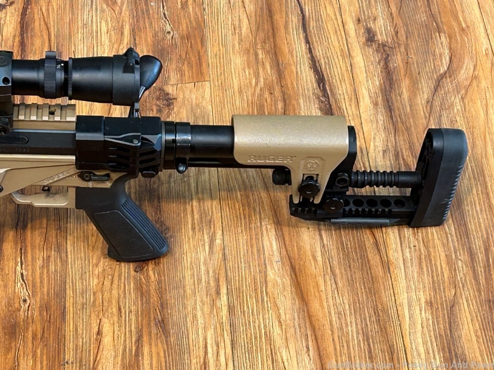 Like New Ruger Precision 6.5 Creedmore FDE 24 18046 W Leupold Scope-img-24
