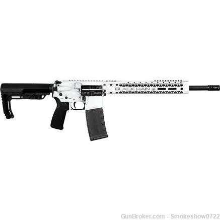 Black Rain Ordnance Spec+ Fusion Rifle 5.56  White Battle Worn Finish  NEW!-img-2