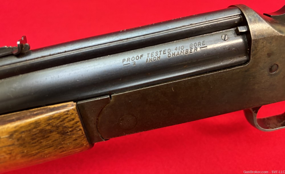 Savage Model 24 22 MAG 410 Combination Gun Over Under Used Shotgun Rifle-img-14